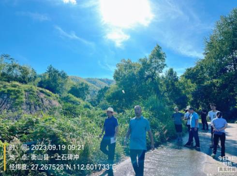 衡山縣有序推進歷史遺留礦山生態修復工作