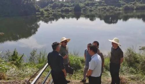 生態環境部長江流域局蒲前超一行來我市開展集中式飲用水水源地督導調研工作